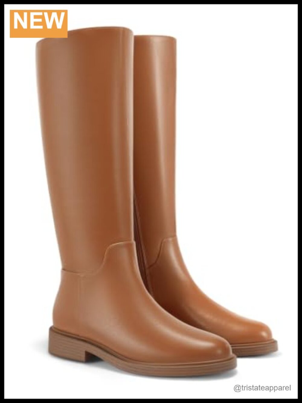 Womens Knee High Boots Chunky Low Heel Side Zipper Dress Tall Boots Faux Suede